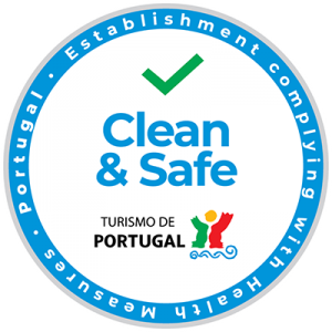 Clean and Safe Stamp by Tourism of Portugal